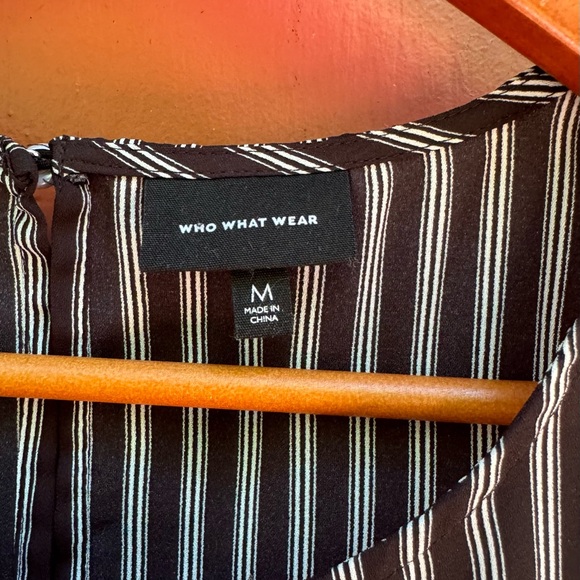 Who What Wear Striped Tank - Picture 4 of 7